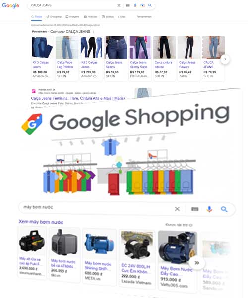 Integração com google shopping